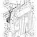 JCB Part No.# 346/00078, UPPER GRILLE TRIM PANEL - JCB Spare Parts