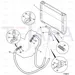 JCB Part No.# 701/80363, TEMPERATURE SWITCH - OIL - JCB Spare Parts