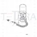 JCB Part No.# 700/26700, Beacon magnetic 24 volt amber - JCB Spare Parts