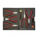 SET OF 8 PCS. ( 5 ELECTRONIC PLIERS 2 SCREWDRIVERS TWEEZER) - EGA Master