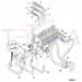 JCB Part No.# 332/C0033, HOSE 1/2BSP 1000mm - JCB Spare Parts