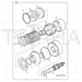 JCB Part No.# 445/05110, DISC SPRING - JCB Spare Parts