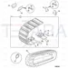 JCB Part No.# 232/21100, GUARD TRACK - RIGH - JCB Spare Parts