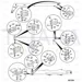 JCB Part No.# 332/C3288, WEAR PAD ASSY 200X58MM - JCB Spare Parts