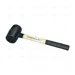BLACK RUBBER MALLET 60 MM HICKORY HANDLE - EGA Master