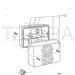 JCB Part No.# 700/38900, Pre-P) REAR ROADLAMP - JCB Spare Parts