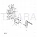 JCB Part No.# 6401/12081, Handle Safety Crank Complete - JCB Spare Parts