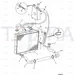 JCB Part No.# 834/00412, BOTTOM HOSE - JCB Spare Parts