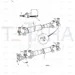 JCB Part No.# 914/60289, Propshaft Front - JCB Spare Parts