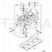JCB Part No.# 02/630842, GASKET CYL HEAD - JCB Spare Parts