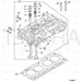 JCB Part No.# 02/203176, GASKET CYL HEAD - JCB Spare Parts