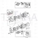JCB Part No.# 920/01013, Kit-seal pump (2 small 'o' rings need to - JCB Spare Parts