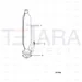 JCB Part No.# 02/601323, Gasket Muffler - JCB Spare Parts