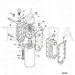 JCB Part No.# 02/910667, GASKET OIL COOLER - JCB Spare Parts