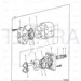 JCB Part No.# 20/952120, SEAL HYD MOTOR - JCB Spare Parts