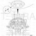 JCB Part No.# 704/50117, FUEL GAUGE - JCB Spare Parts