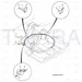 JCB Part No.# KRB0696, PIPE ASSY - JCB Spare Parts