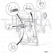 JCB Part No.# 913/10469, PUSH ROD - BOOM RETRACT - JCB Spare Parts