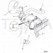 JCB Part No.# 834/11384, INDUCTION HOSE turbo Aws - JCB Spare Parts