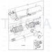 JCB Part No.# 595/10040, Piston head - JCB Spare Parts