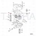 JCB Part No.# 02/950435, Adapter screwed - JCB Spare Parts