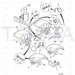 JCB Part No.# 123/04969, L/H MIRROR ARM - JCB Spare Parts