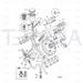 JCB Part No.# 15/904900, BRAKE RESERVOIR - JCB Spare Parts