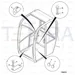 JCB Part No.# 701/80265, PANEL SWITCH BLANK - JCB Spare Parts