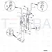 JCB Part No.# 913/10213, CONTROL ROD 395mm - JCB Spare Parts