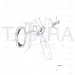 JCB Part No.# 993/99564, MIRROR GLASS - JCB Spare Parts