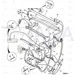 JCB Part No.# 614/00600, HOSE 41 5/8 STR/STR - JCB Spare Parts