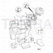 JCB Part No.# 123/04972, PANEL INSTRUMENT E - JCB Spare Parts