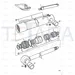 JCB Part No.# 590/28100, ROD PISTON - JCB Spare Parts