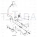JCB Part No.# 910/37700, ACCEL CABLE - JCB Spare Parts