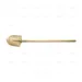 ROUND POINT SHOVEL 240 x 290 NON SPARKING Cu-Be - EGA Master