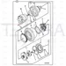 JCB Part No.# 05/903807, CIRCLIP - JCB Spare Parts