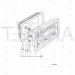 JCB Part No.# 704/19700, INST.CLUSTER - JCB Spare Parts
