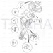 JCB Part No.# 265/02513, COLUMN STEERING - JCB Spare Parts
