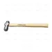 TITANIUM BALL PEIN HAMMER 450 GR WOODEN HANDLE - EGA Master