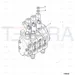 JCB Part No.# 25/222390, VALVE 3 SPOOL - JCB Spare Parts