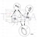 JCB Part No.# 332/C4149, TRANSMISSION OIL COOLER - JCB Spare Parts