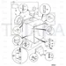 JCB Part No.# 813/10132, GASKET - JCB Spare Parts
