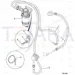 JCB Part No.# 332/D8783, FUEL HOSE 1250mm - JCB Spare Parts