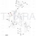 JCB Part No.# 2622/05020, Pad Rubber - JCB Spare Parts