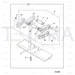 JCB Part No.# JRA0103, LINK -TRACK RH - JCB Spare Parts
