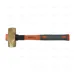 SLEDGE HAMMER 2000 GR FIBERGLASS HANDLE NON SPARKING BRASS - EGA Master