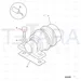 JCB Part No.# 331/42441, CARRIER ROLLER ASSEMBLY - JCB Spare Parts