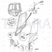JCB Part No.# 123/07383, (W) L/H DOOR LOCK-P12 - JCB Spare Parts