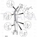 JCB Part No.# 700/38800, (P) PENDANT WORKLIGHT   -  007.506-207 - JCB Spare Parts