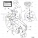 JCB Part No.# 701/58833, DECAL - aux hyds switch . - JCB Spare Parts